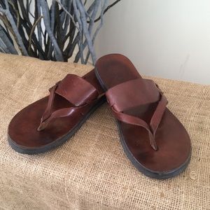J Crew Mens Leather Sandals | Poshmark